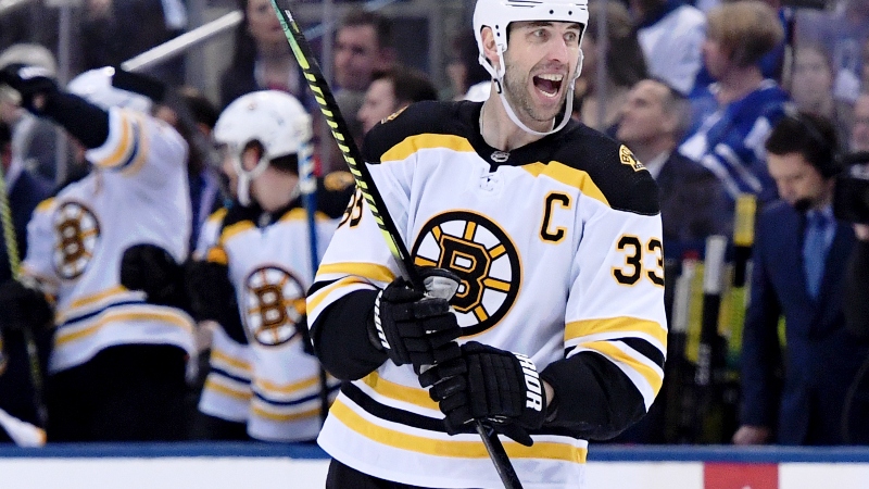 Boston Bruins defenseman Zdeno Chara