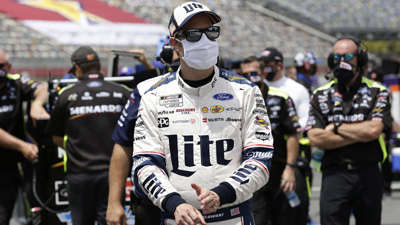 NASCAR driver Brad Keselowski