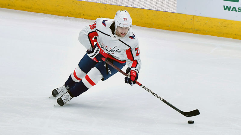 Washington Capitals left wing Brendan Leipsic