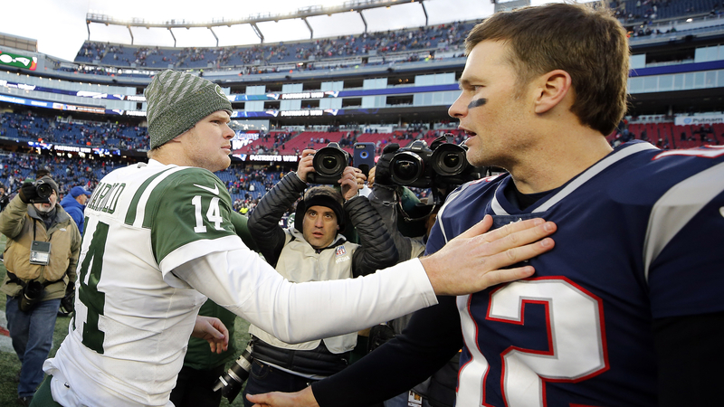 Sam Darnold, Tom Brady