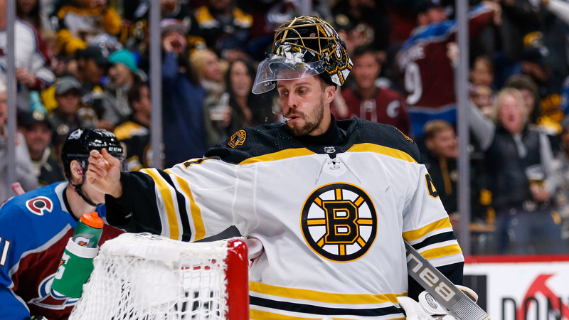 Boston Bruins goaltender Jaroslav Halak