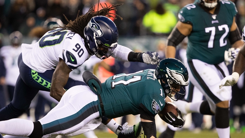 Seahawks defensive end Jadeveon Clowney