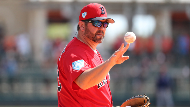 Former Boston Red Sox catcher Jason Varitek