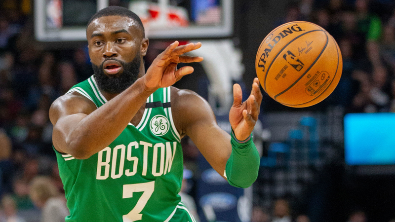 Boston Celtics guard Jaylen Brown