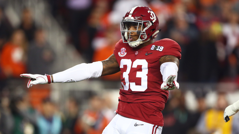 New England Patriots' Anfernee Jennings