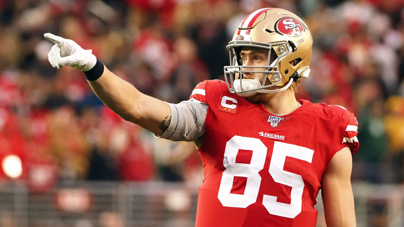 San Francisco 49ers tight end George Kittle