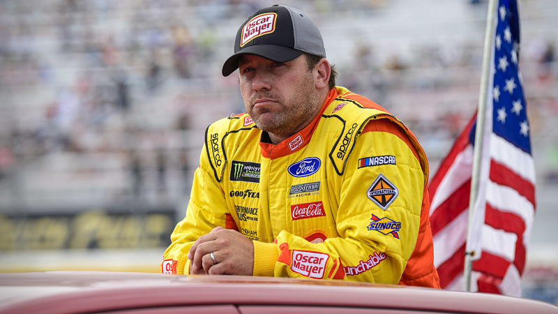 NASCAR driver Ryan Newman