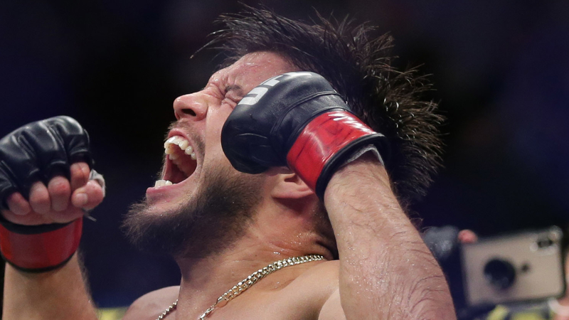 UFC featherweight Henry Cejudo