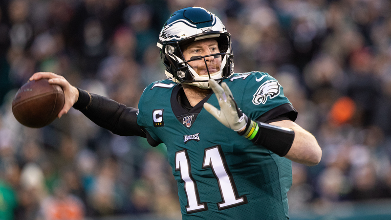 Philadelphia Eagles quarterback Carson Wentz