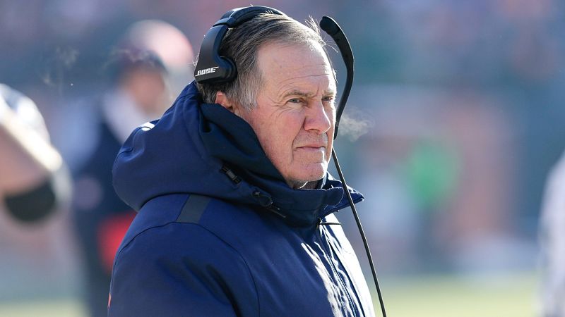 New England Patriots head coach Bill Belichick