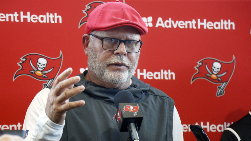 Tampa Bay Buccaneers head coach Bruce Arians