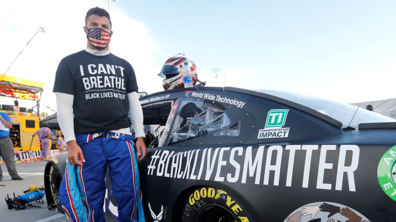 NASCAR Driver Darrell Wallace Jr