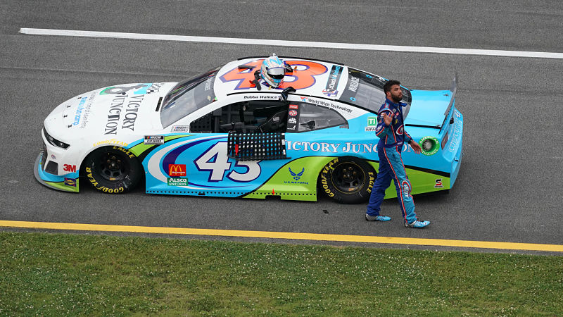 NASCAR driver Bubba Wallace