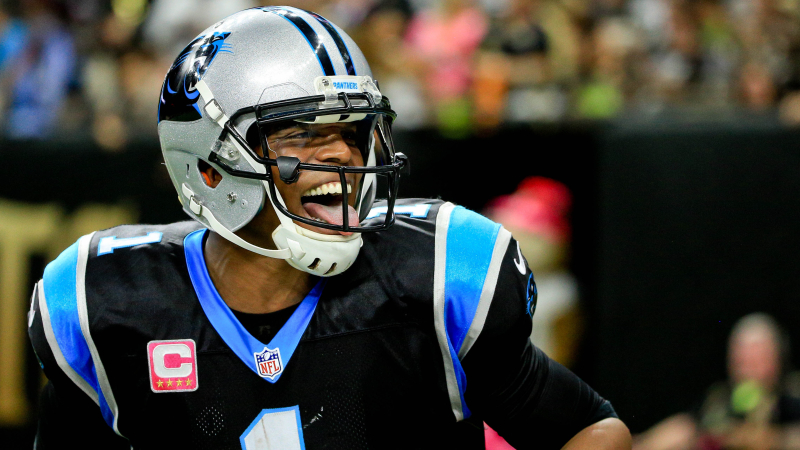 Carolina Panthers quarterback Cam Newton