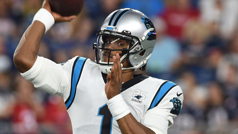 New England Patriots quarterback Cam Newton