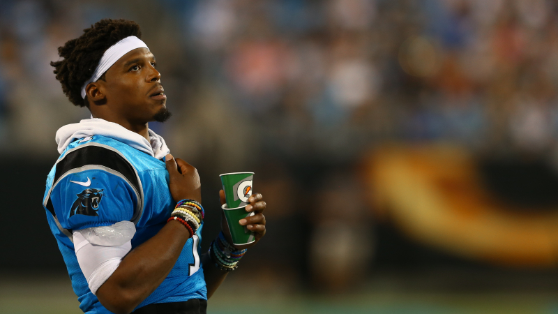 Carolina Panthers quarterback Cam Newton