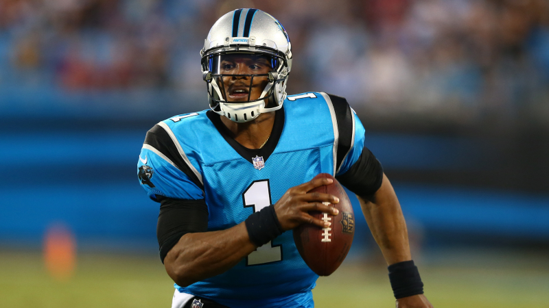 New England Patriots quarterback Cam Newton