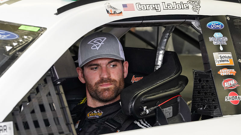 NASCAR driver Corey LaJoie