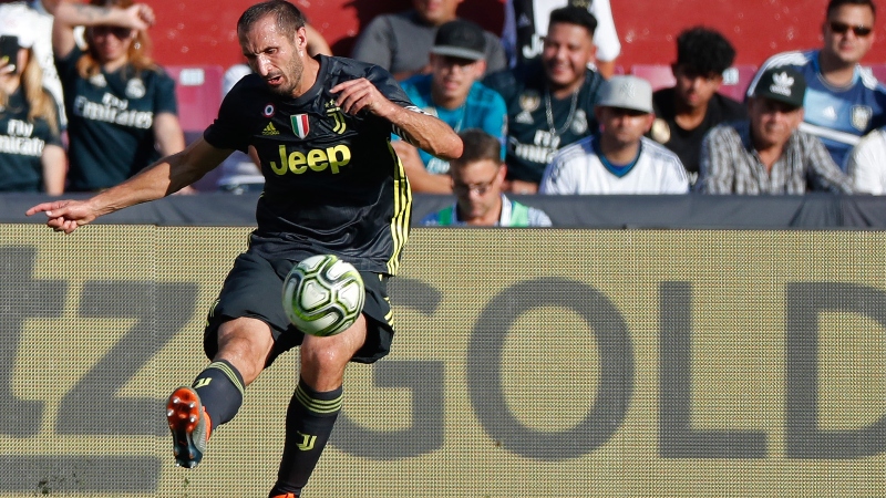 Juventus defender Giorgio Chiellini