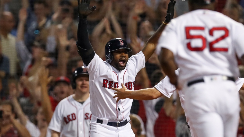 Boston Red Sox center fielder Jackie Bradley Jr.