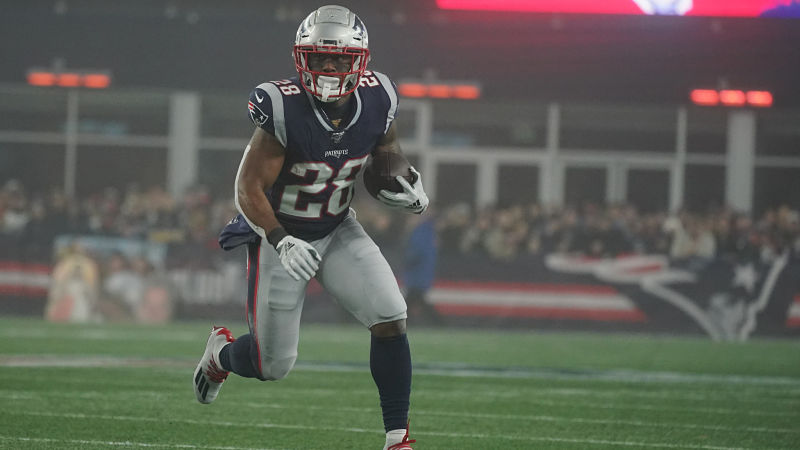 New England Patriots running back James White