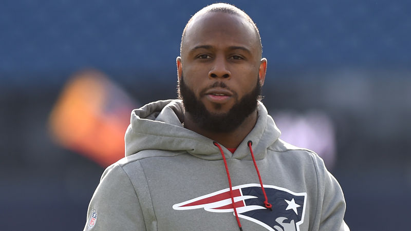 New England Patriots running back James White