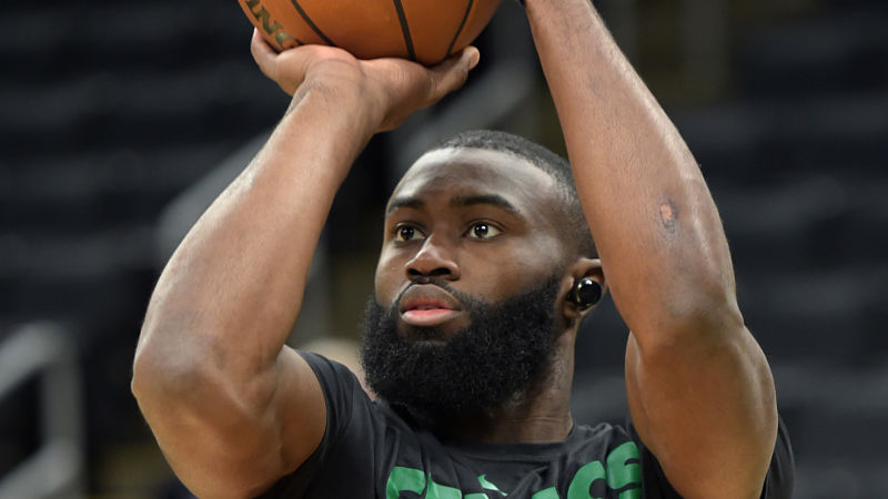 Boston Celtics guard Jaylen Brown