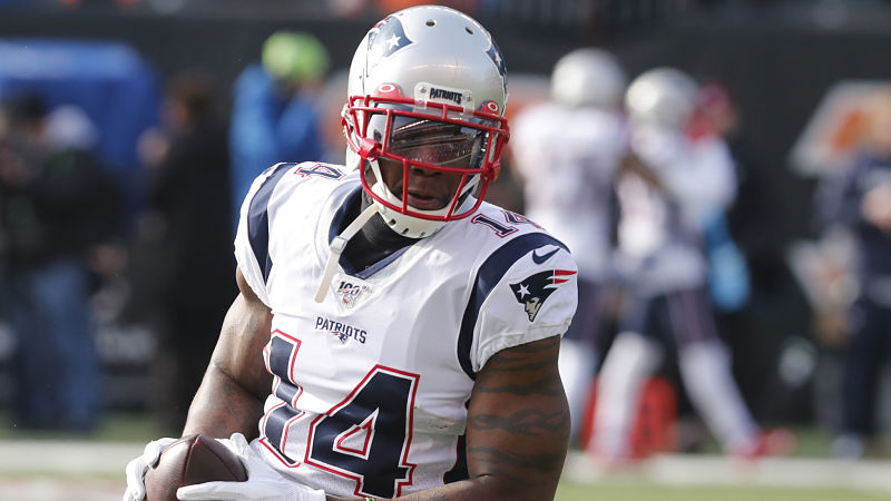 New England Patriots wide receiver Mohamed Sanu
