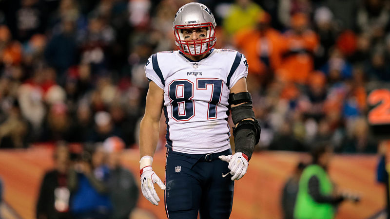 Tampa Bay Buccaneers tight end Rob Gronkowski