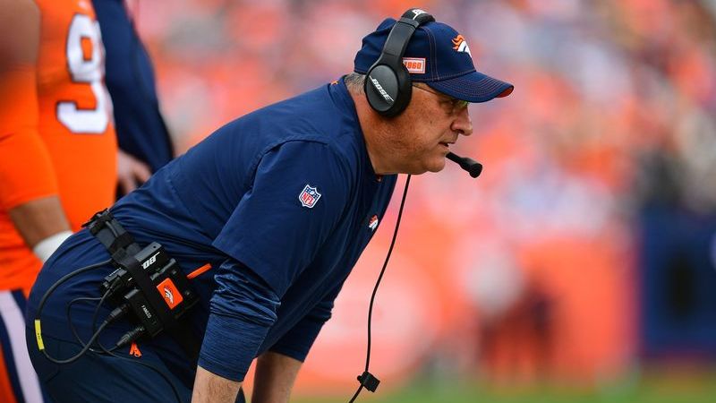 Denver Broncos coach Vic Fangio