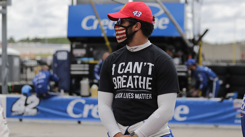 NASCAR Cup Series driver Bubba Wallace