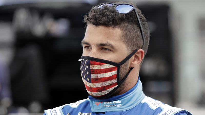 NASCAR driver Darrel Wallace Jr.