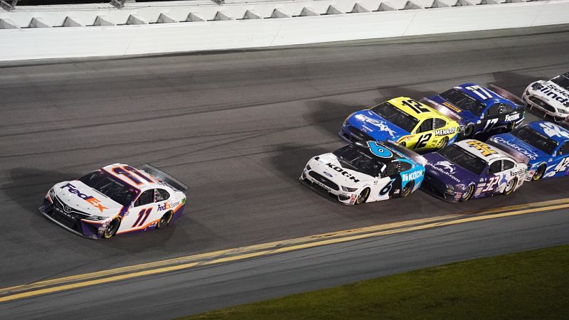 NASCAR driver Denny Hamlin