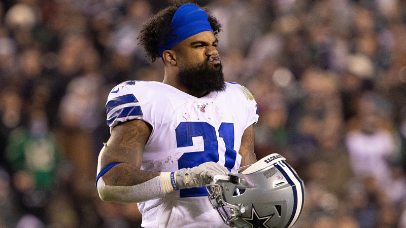 Dallas Cowboys running back Ezekiel Elliott