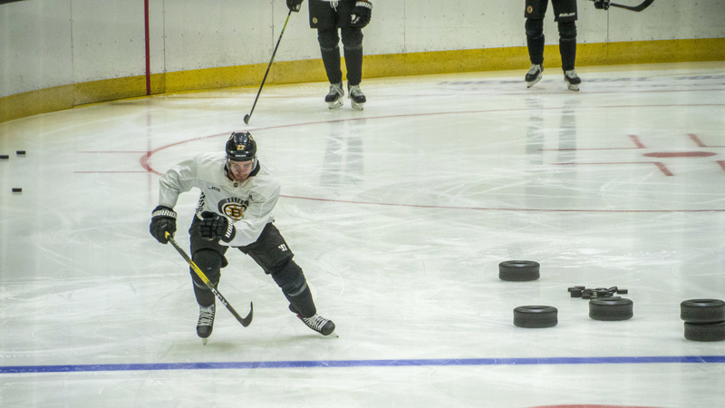 Boston Bruins defenseman John Moore