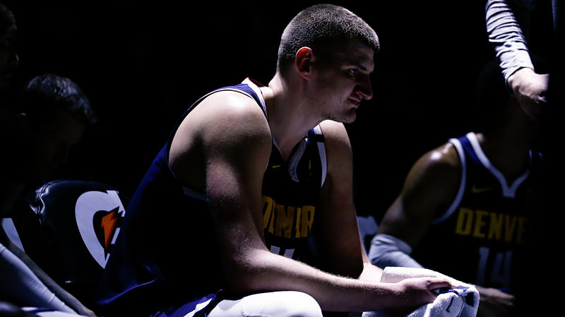 Denver Nuggets center Nikola Jokic