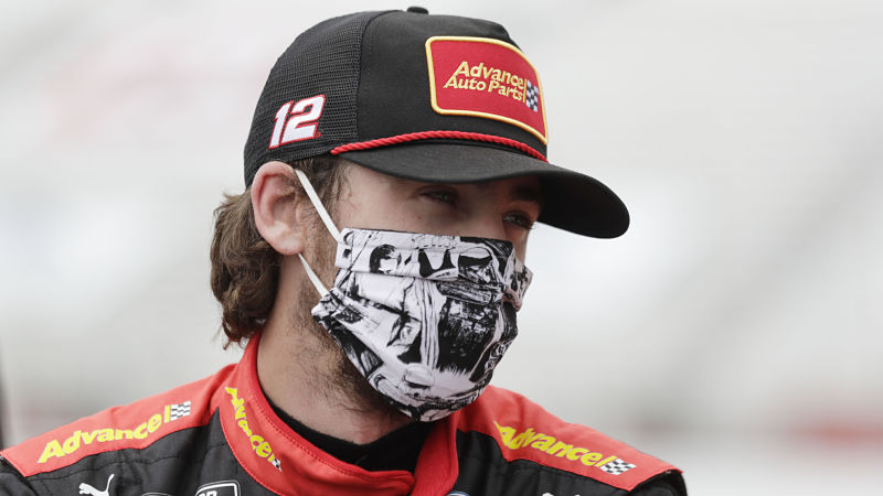 NASCAR driver Ryan Blaney