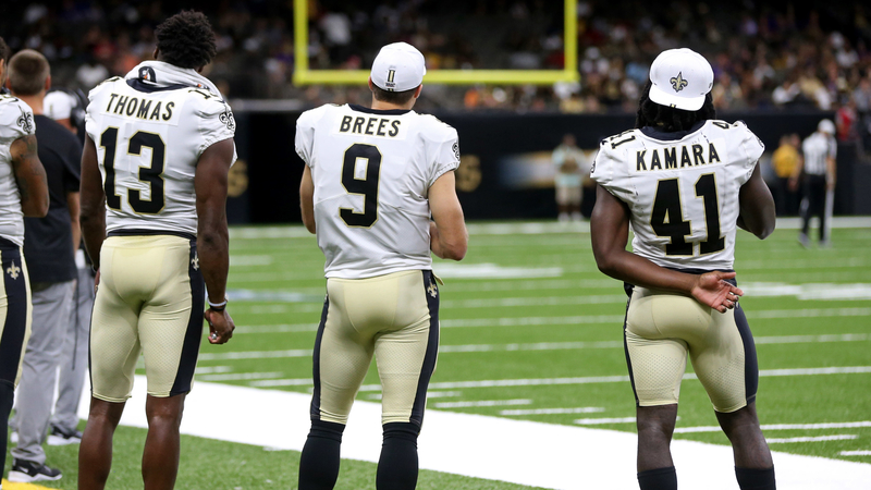 Michael Thomas, Drew Brees, Alvin Kamara
