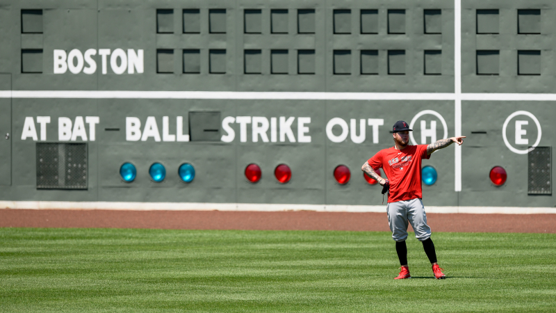 Boston Red Sox outfielder Alex Verdugo