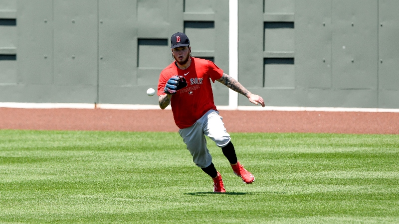Boston Red Sox center fielder Alex Verdugo