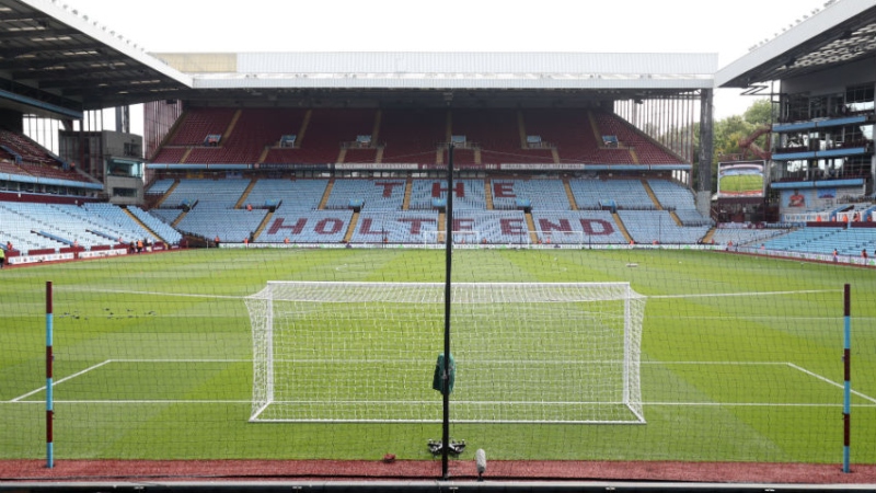 A general view of Villa Park