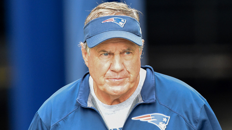 Patriots head coach Bill Belichick