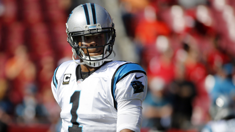 New England Patriots quarterback Cam Newton