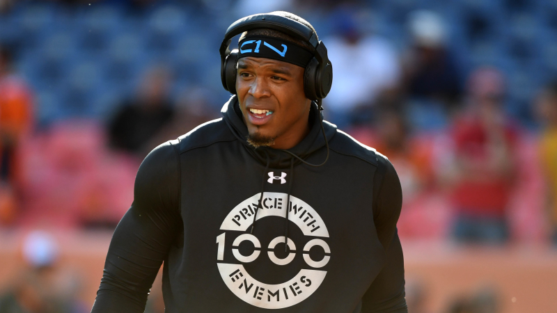 Carolina Panthers quarterback Cam Newton