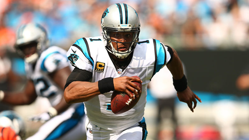 New England Patriots quarterback Cam Newton