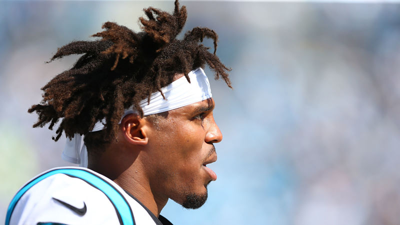 New England Patriots quarterback Cam Newton
