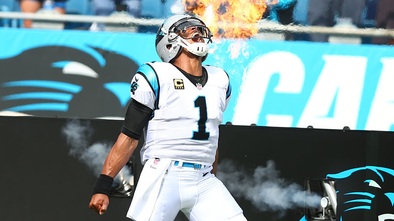 New England Patriots quarterback Cam Newton