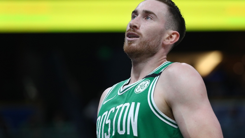 Boston Celtics forward Gordon Hayward