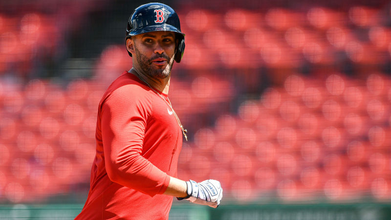 Boston Red Sox designated hitter J.D. Martinez