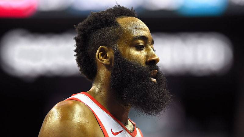 Houston Rockets guard James Harden
